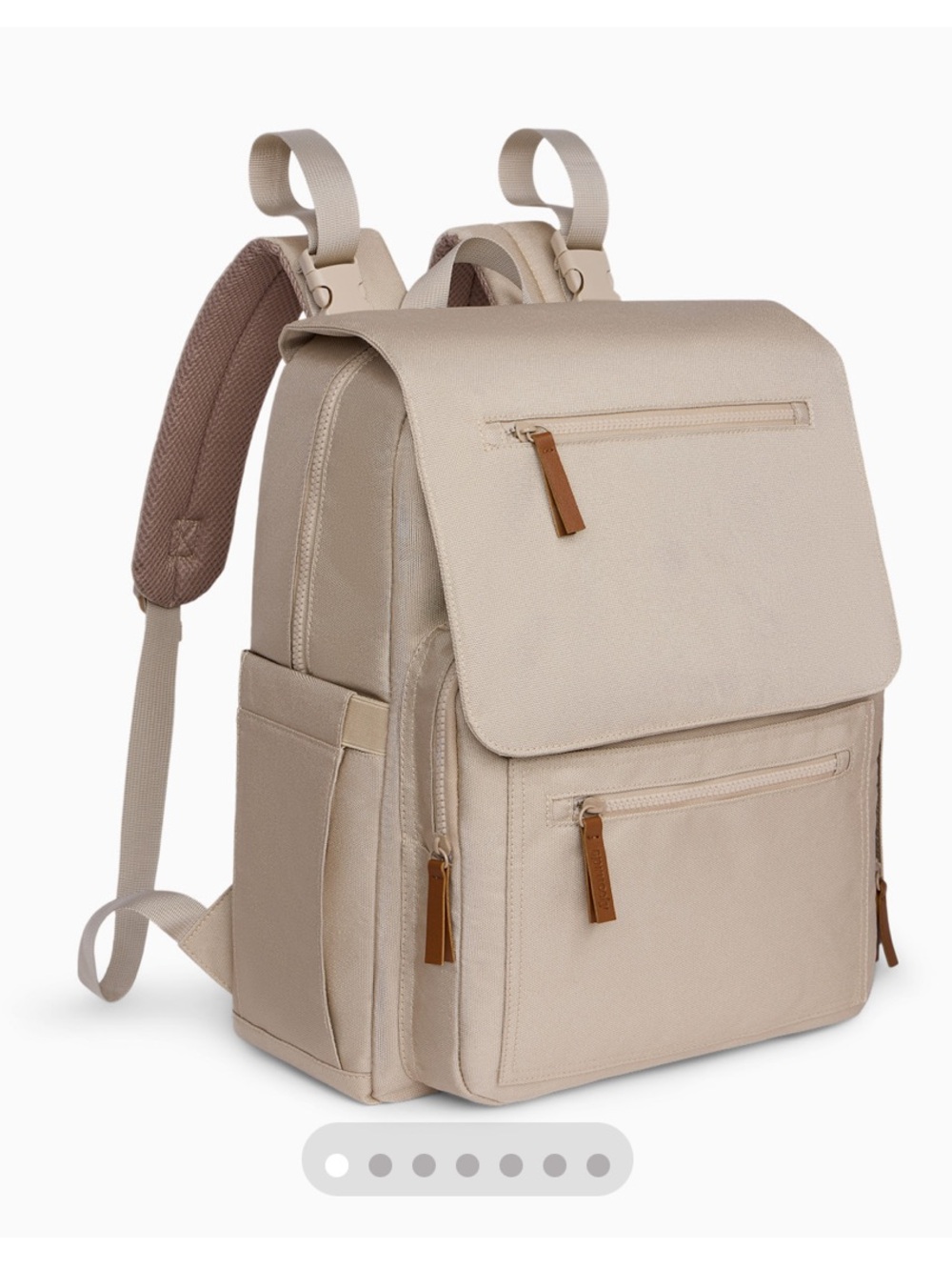 Sprucely Diaper Bag Backpack - Oat